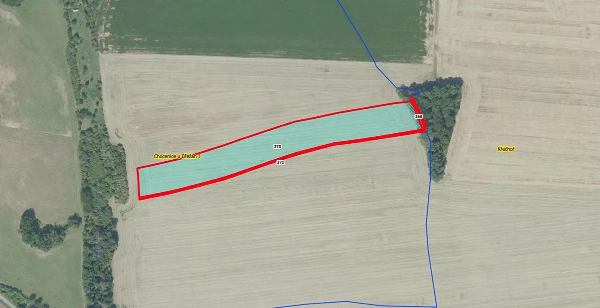 Prodej pole 17419 m²